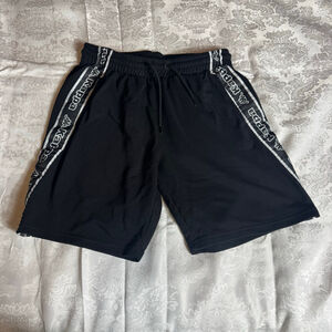 Men's Kappa Black & White Athletic Shorts M